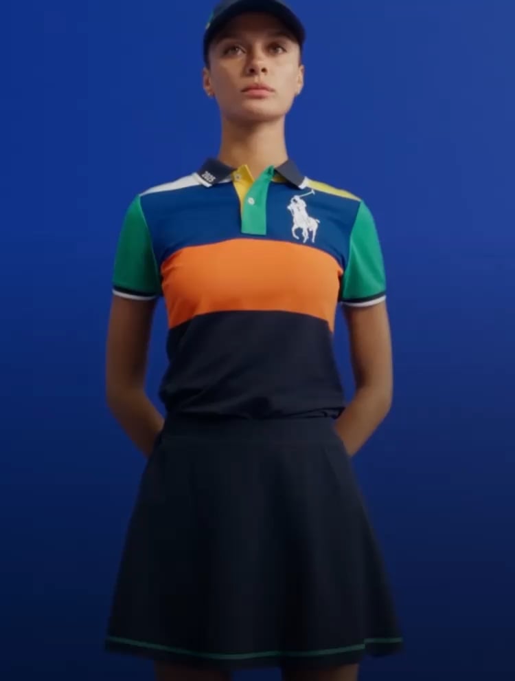 US Open Custom Slim Mesh Polo Shirt for Men | Ralph Lauren® IE