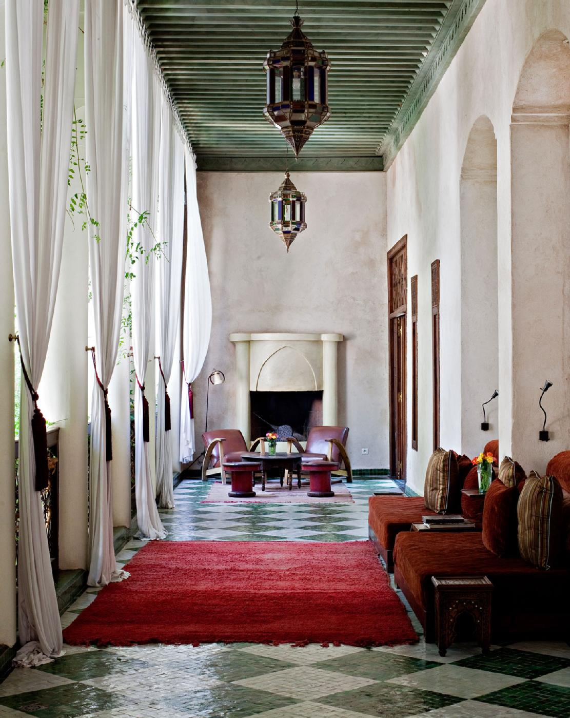  Vanessa Branson’s keen artistic eye is profoundly evident at her boutique hotel in the medina