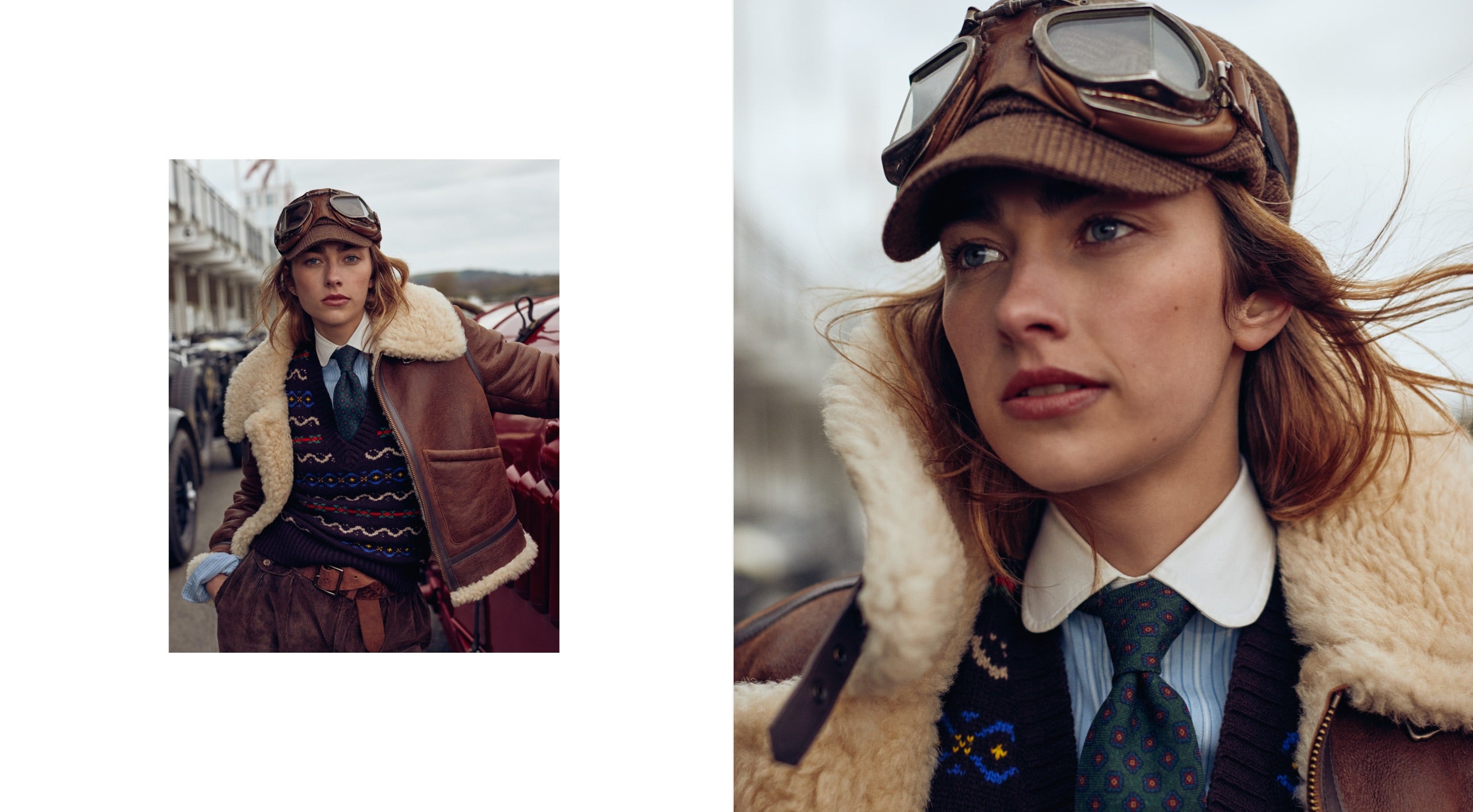 <strong>ON LOCATION</strong><br/><span>This season of Polo Originals, inspired by the golden era of Grand Prix car racing, was photographed at the Goodwood Motor Circuit, which is located in West Sussex, on the 12,000-acre Goodwood Estate. The Circuit has since become known for hosting a number of prestigious motorsport events, including the famous Festival of Speed and Revival.</span> <br/><rlmag_link href="https://www.ralphlauren.ie/en/search?cgid=brands-prl-tough-and-refined-cg"><button class="shop-collection">Shop the Story</button></rlmag_link>