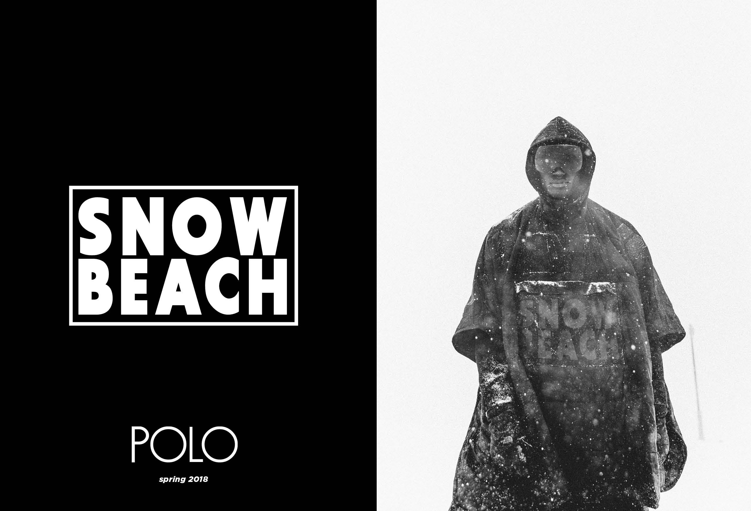The 2018 Snow Beach campaign, featuring the Color and Black &amp; White collections