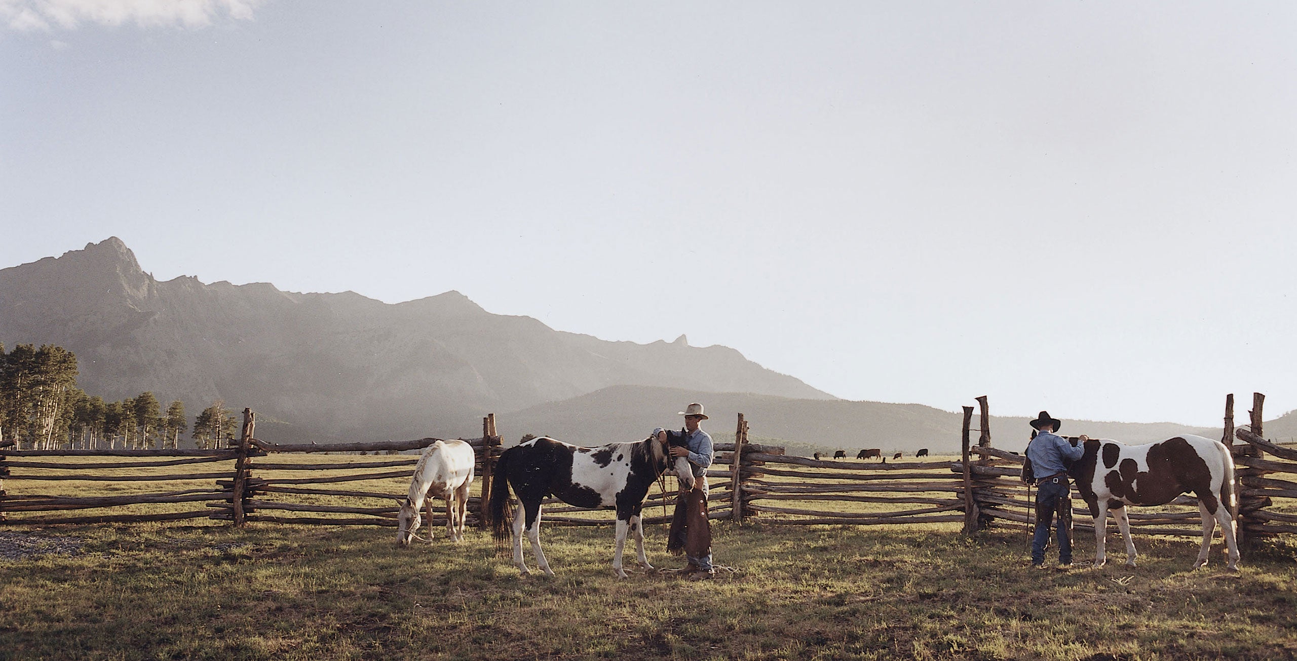 The Double RL Ranch, which spans 17,000 acres in Colorado, supplies beef to Ralph Lauren’s restaurants in New York and Chicago