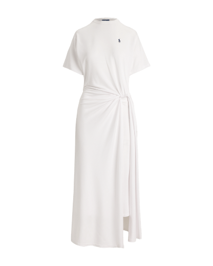 Twist-Detail Tee Dress
