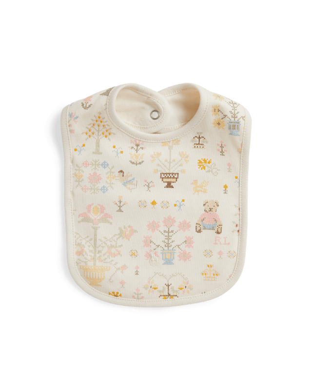 Polo Bear Cotton Interlock Bib