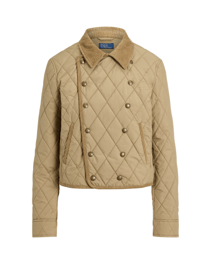 Double-Breasted Quilted Jacket
